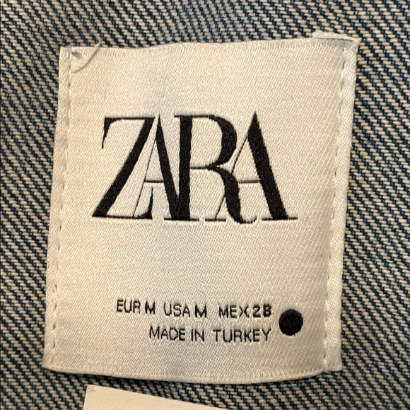 Zara ZW NWT Denim Dress - Picture 4 of 5
